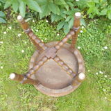 side table harness beaded base