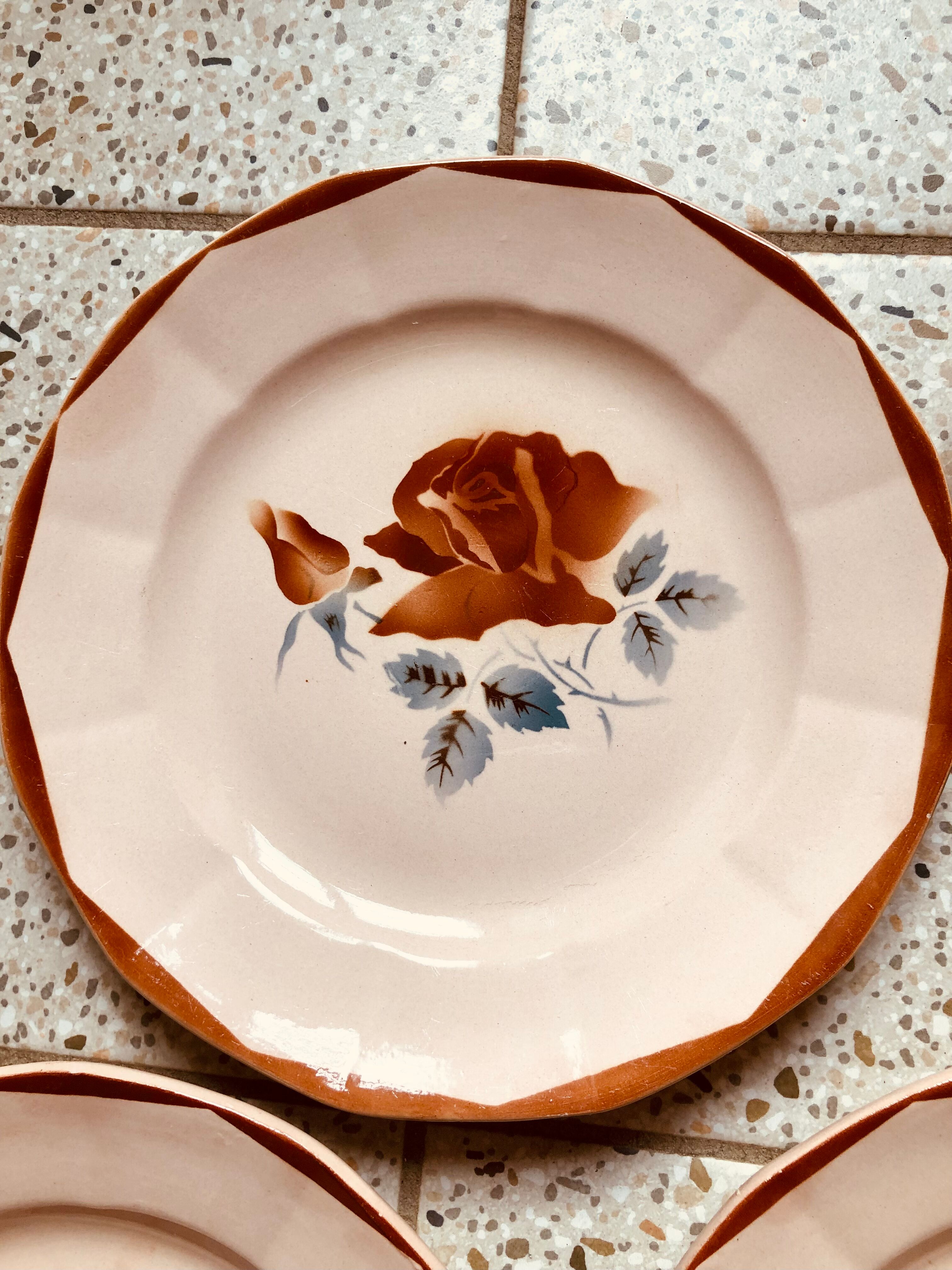 Dessert plates Sarreguemines