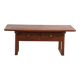 Table basse japonaise ancienne avec tiroirs – période Showa (c.1926-1970) #65