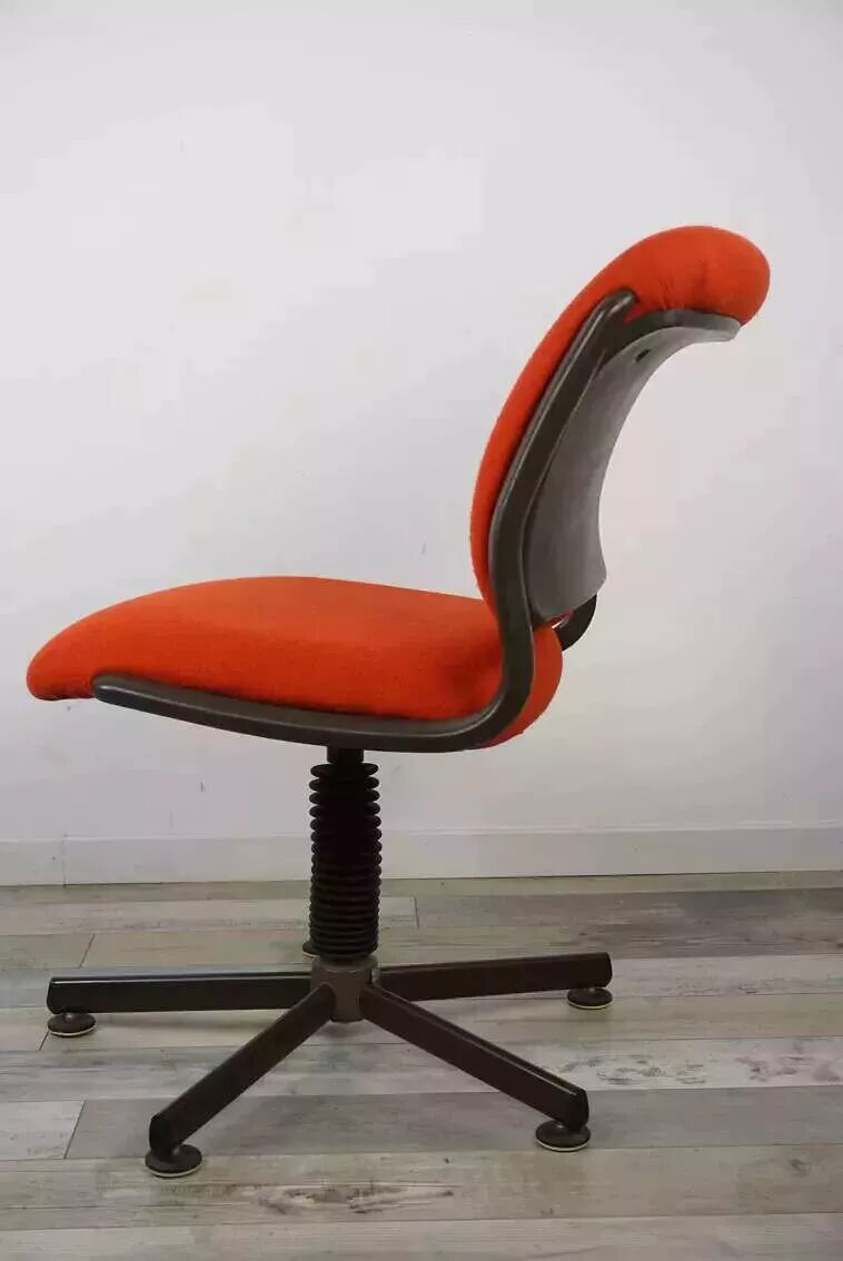 70s/80s swivel office chair by Roneo