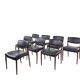 Set of 8 Danish teak chairs by Aksel Bender Madsen & Ejnar Larsen