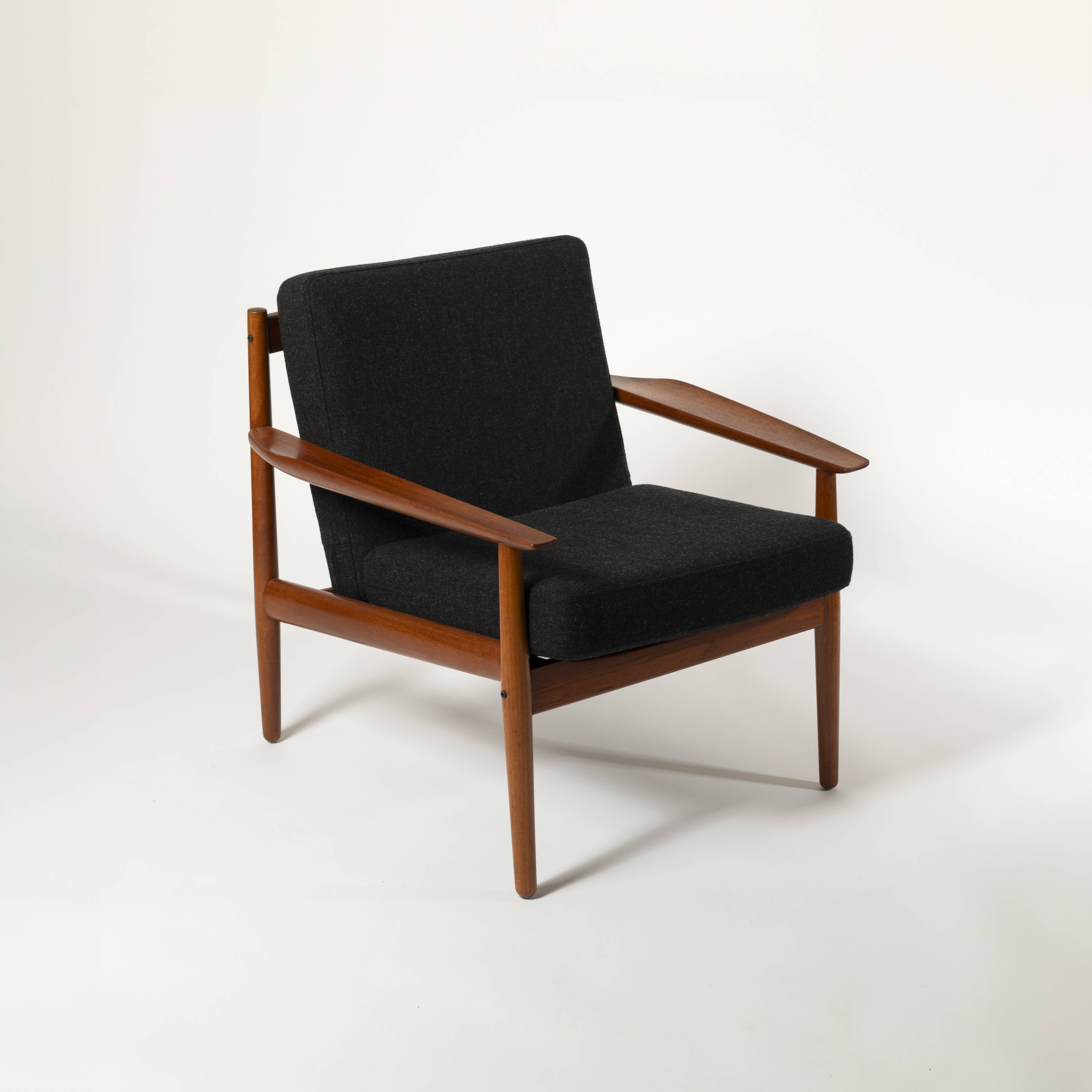 Lounge chair by Arne Vodder for Glostrup, Denmark, 1960s