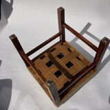 Classic Danish mahogany stool