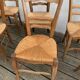 Lot of 7 mulched chairs
