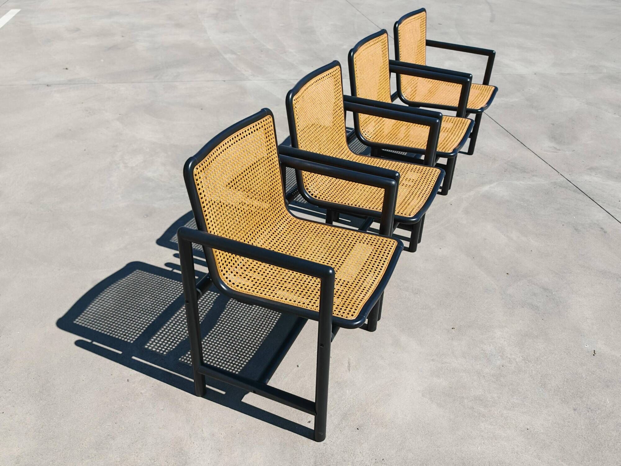 Set of 4 Mid-Century Modern dining chairs Branko Ursic Mundus