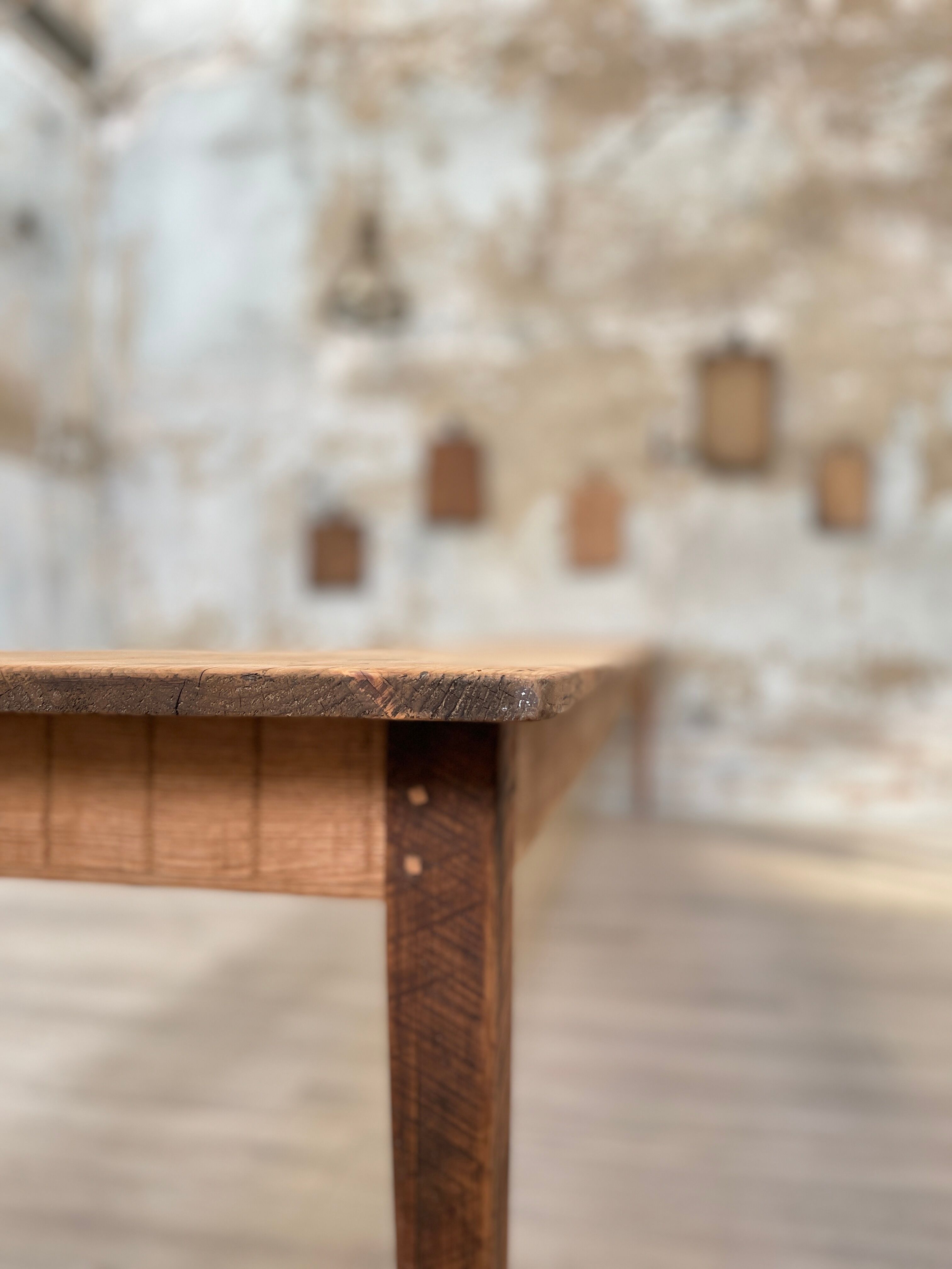 Vintage farmhouse table
