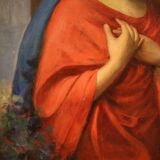 Tableau religieux italien Madone, 1929