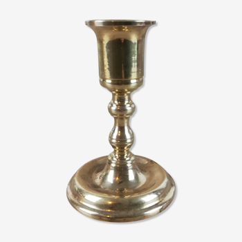 Brass candle holder h10,5cm