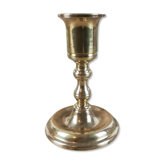 Brass candle holder h10,5cm
