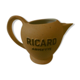 Vintage Ricard sandstone pitcher