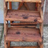 Wooden staircase