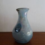 Vase à anse Scavo Seguso Vetri D'arte verre irisé Murano 1950
