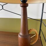 Vintage Scandinavian teak lamp