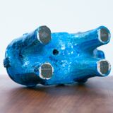 Rimini Blu horse sculpture by Aldo Londi for Bitossi, Italy, 1970s