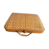 Wicker suitcase case