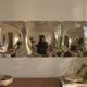Lot de 3 miroirs convexes carrés chromés – design Space Age
