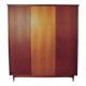 Vintage 3-door wardrobe