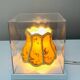 Flos Miniteca lamp – design by Ron Gilad – cube in plexiglass
