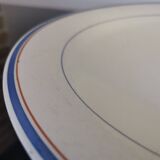 Round dish on shower stand model Louvois, Moulin des Loups Orchies 1950s