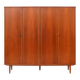 Vintage mid-century four-door wardrobe from the 1960s