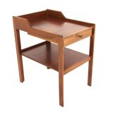 Scandinavian mahogany bedside table, Sweden, 1950