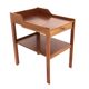 Scandinavian mahogany bedside table, Sweden, 1950
