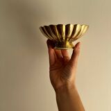 Vide poche coquillage doré