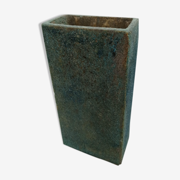 Vase en céramique géométrique