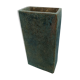 Geometric ceramic vase