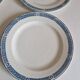 Set of 14 Terre de fer Salins plates, Castellane model