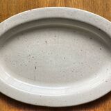 Large oval ceramic dish from Vallauris signed RP Picault, 42 cm, in perfect condition.