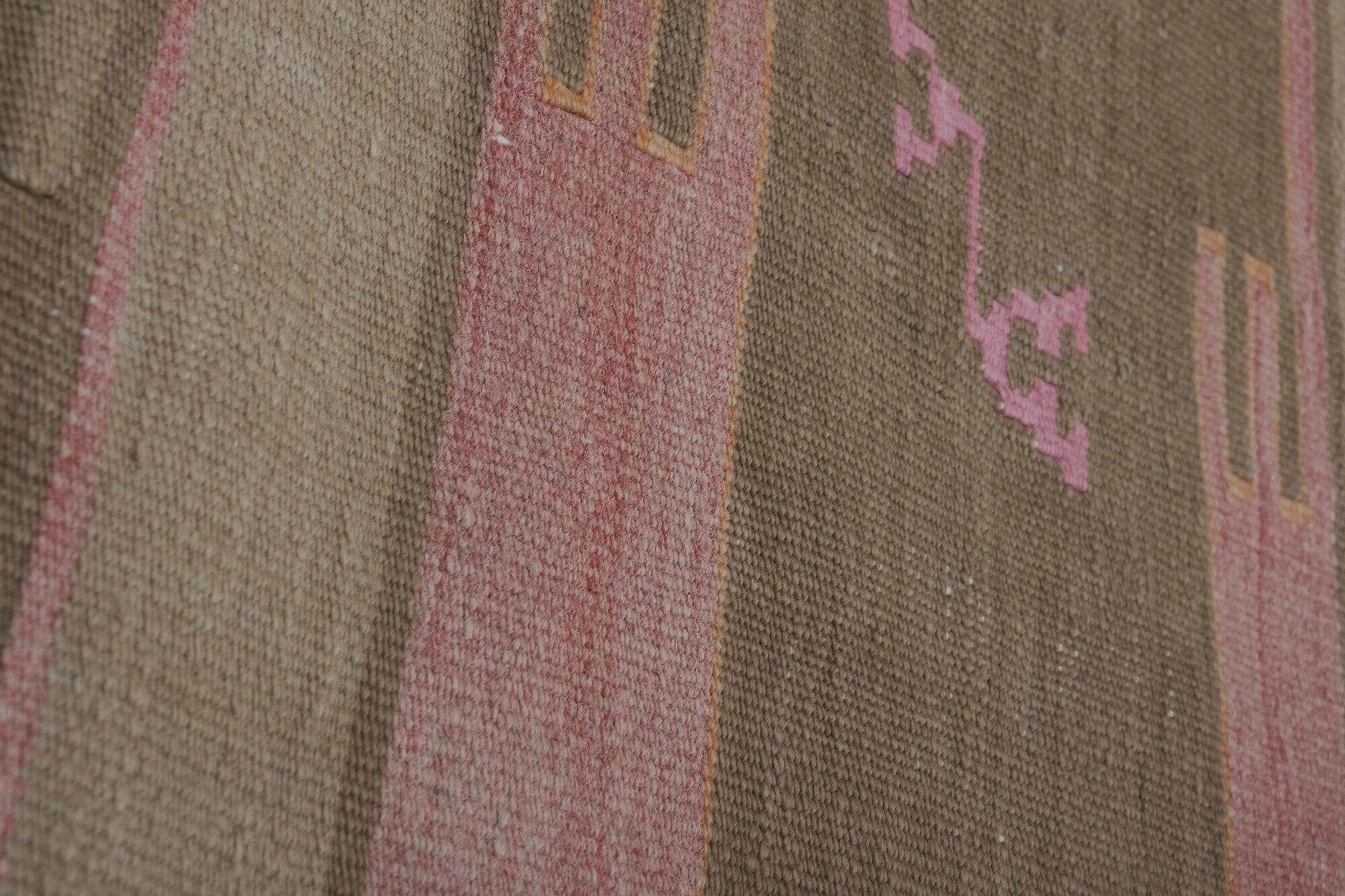 Vintage Turkish hallway rug 82x380 cm