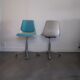Paire de chaises de bureau Georg Leowald pour wilkhahn