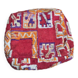 Pouf berbère bohemian fait main 60 X 60 X 25 CM