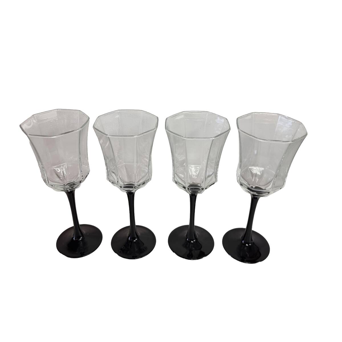 Vintage White Wine Glasses, 1970s