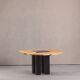Postmodern Cirkante dining table by Bob Van Den Berghe for Tranekaer, Denmark, 1990s