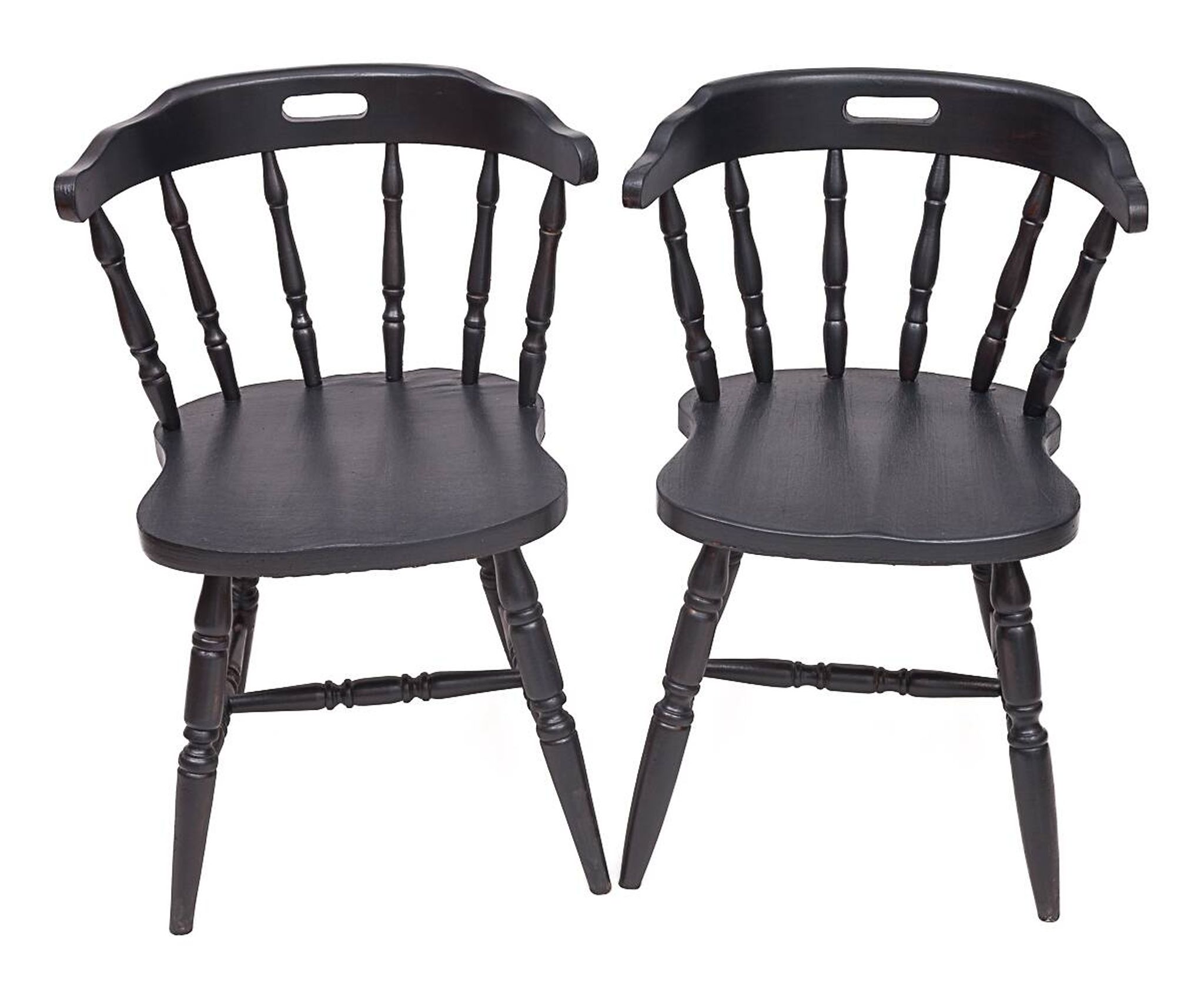 Set of 8 "Cabriolet" bistro chairs