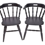 Set of 8 "Cabriolet" bistro chairs