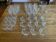 Crystal service of 44 glasses and 2 jugs from the 1930s.