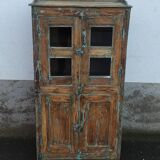 Old wooden cabinet with 4 doors