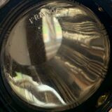 1970 smoked glass vase