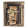 Cubist expressionist portrait in oil by Calvo Carrión 1970s