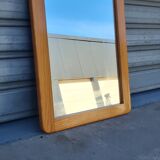 Scandinavian pine mirror 1970