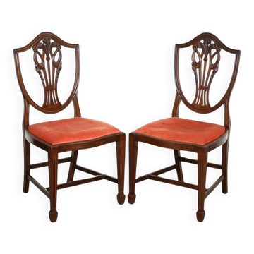 Ensemble de Chaises d'Appoint Victoriennes Hepplewhite