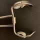 6 silver metal snail clips in their original box