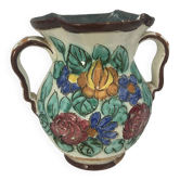 Vintage ceramic vase signed Cerart Monaco