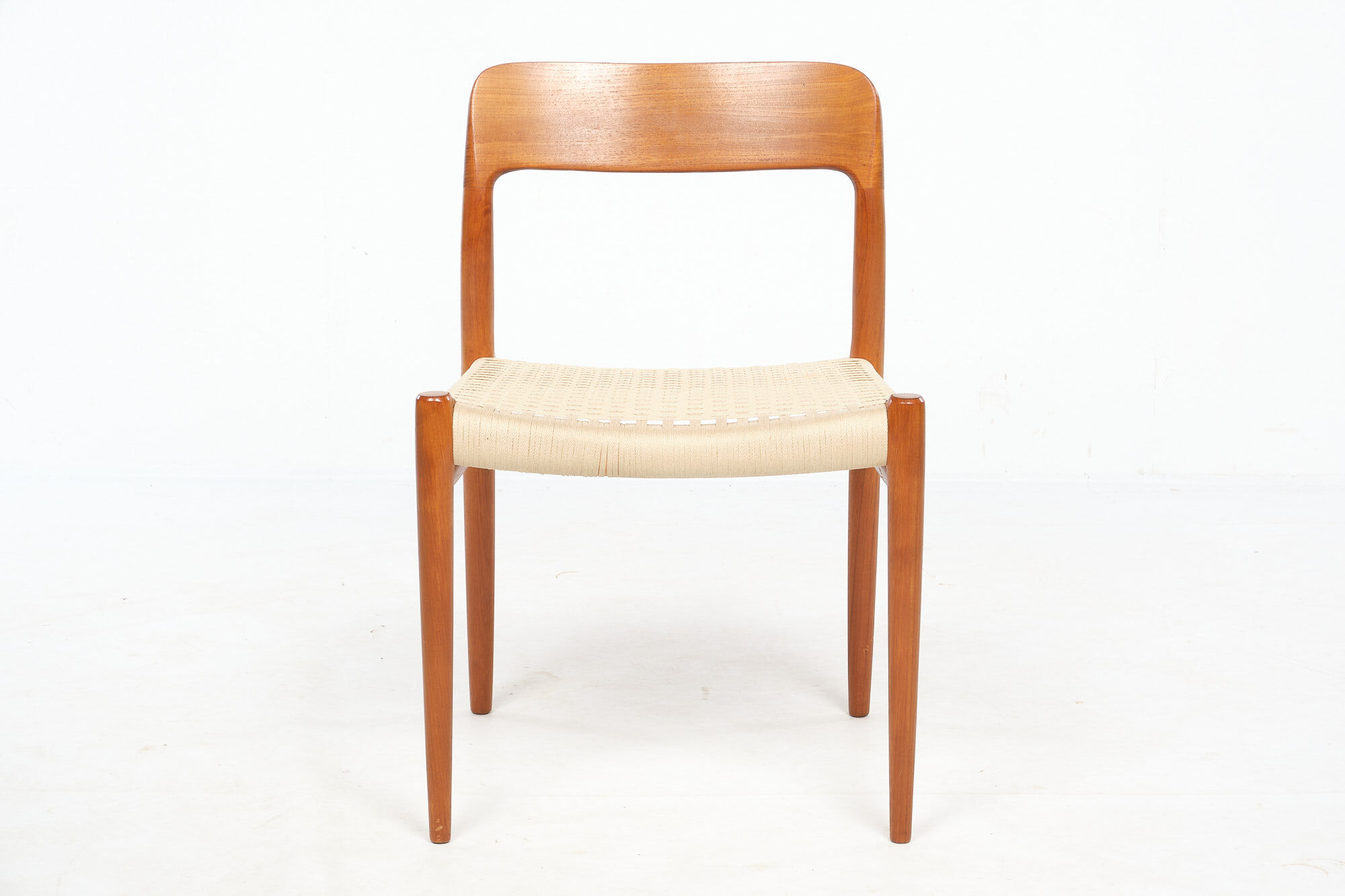 Set of four chairs, Niels Otto Moller, model 75