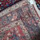 Couloir persan antique Hamadan fait main 3,5' x 9,9' années 1920 - 1C1211