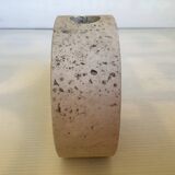 Fratelli Mannelli travertine soliflore vase