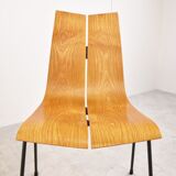 Model GA Chairs by Hans Bellmann for Horgen Glarus, Set of 4